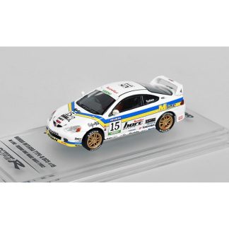 Honda Integra Type-R DC5 #15 Verno One Make Race 2002 1:64 - INNO Models Honda Integra Type R DC 5 No.15 Verno One Make Race 2002 - kovový model auta