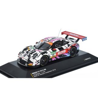 Porsche 911 GT3 R #69 ADAC GT Masters Nurburgring 2018 - 1:43 IXO Models PORSCHE 911 GT3 R N69 - kovový model auta