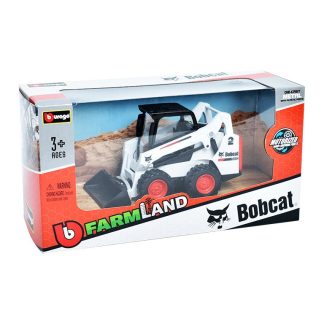Bobcat S590 Nakladač s radlicí 1:50 - Bburago Bobcat S-590 Loader - kovový model auta