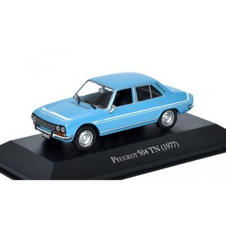 Peugeot 504 TN 1977 1:43 - časopis s modelem Peugeot 504TN 1977 - kovový model auta