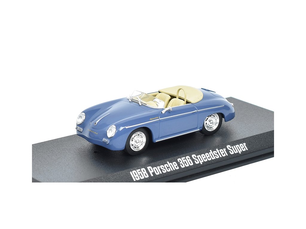 Porsche 356 Speedster Super 1958 1:43 - GreenLight Porsche 356 Speedster Super 1958 - kovový model auta