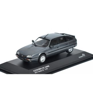 Citroen CX GTI Turbo II 1988 šedá 1:43 - Solido Citroen CX GTI Turbo 2 1988 - kovový model auta