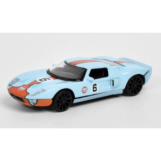 Ford GT40 1966 #6 Gulf 1:43 - MOTORMAX Ford GT 40 1966 #6 Gulf - kovový model auta