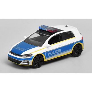 Volkswagen Golf VII GTI Policie 1:43 - MOTORMAX VW Golf VII GTI Polizei - kovový model auta