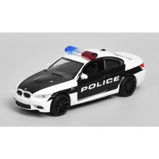 BMW M3 Coupe 2008 Policie 1:43 - MOTORMAX BMW M3 Coupe 2008 Polizei - kovový model auta