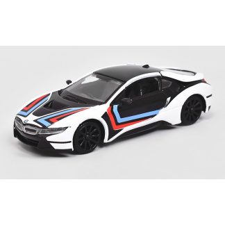BMW i8 Coupe GT Racing 2018 1:43 - MOTORMAX BMW i8 Coupe GT Racing 2018 - kovový model auta