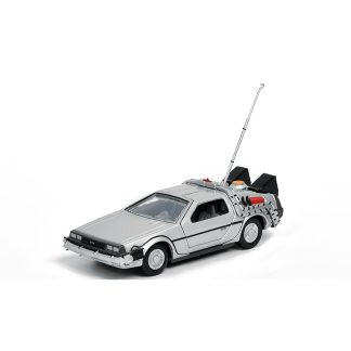 DeLorean Back to the Future s figurkou Doc Browna 1:36 - Corgi DeLorean a Doc Brown z filmu Návrat do budoucnosti 1/36 - sběratelský model