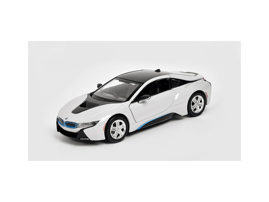 BMW i8 1:24 - MOTORMAX BMW I8 - kovový model auta