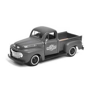 Ford F-1 Pick-up 1948 + Harley-Davidson WLA Flathead 1942 1:24 - Maisto Ford F1 Pickup 1948 + Harley Davidson WLA Flathead 1942 - model motorky