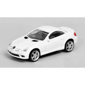 Mercedes-Benz SLK55 AMG bílá 1:43 - Rastar Mercedes SLK 55 AMG - kovový model auta