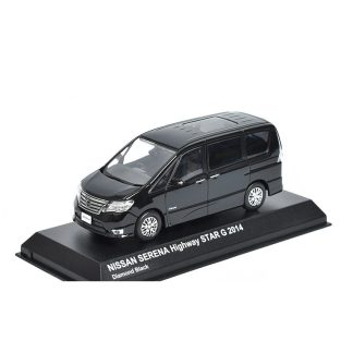Nissan Serena Highway STAR G 2014 1:43 - Kyosho Nissan Serena Highway STAR G 2014 - kovový model auta