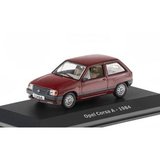 Opel Corsa A 1984 1:43 - Hachette časopis s modelem Opel Corsa A 1984 - kovový model auta