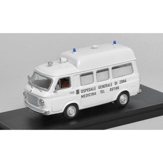 Fiat 238 Ambulance Bologna Hlavní Nádraží 1:43 - Rio Models Fiat 238 Ambulanza Stazione Di Bologna - model auta