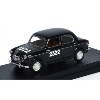 Fiat 1100/103 #2322 Mille Miglia 1955 Taliani/De Angelis 1:43 - Rio Models Fiat 1100/103 No.2322 Mille Miglia 1955 Taliani/De Angelis - model auta
