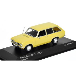 Opel Ascona Voyage 1970 1:43 - Minichamps Opel Ascona Voyage 1970 - sběratelský model auta