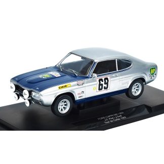 Ford Capri MK1 2600 GT #69 Rally Tour de Corse 1969 Piot/Todt 1:18 - MCG Ford Capri MKI 2600 GT No.69 Rally Tour de Corse 1969 Piot/Todt - kovový model auta