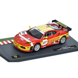Ferrari F430 GTC #97 Le Mans 2008 1:43 - SpecialC časopis s modelem Ferrari F430 GTC No.97 24h Le Mans 2008 1:43 - kovový model auta