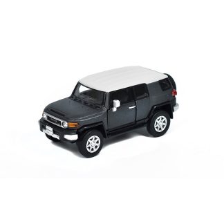 Toyota FJ Cruiser 2015 LHD šedá 1:64 - BM Creations Toyota FJ Cruiser 2015 - kovový model auta