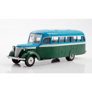 ZIS-16 1:43 MODIMIO - Naše autobusy časopis s modelem #39 ZIS 16 - kovový model autobusu