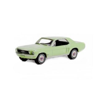 Ford Mustang Coupe 1967 1:64 - GreenLight Ford Mustang Coupe 1967 - kovový model 1/64