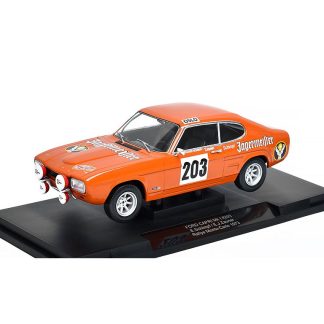 Ford Capri MK1 2600 GT #203 Monte-Carlo 1973 1:18 - MCG Ford Capri MK I 2600 GT No.203 Monte Carlo 1973 Jagermeister - kovový model auta