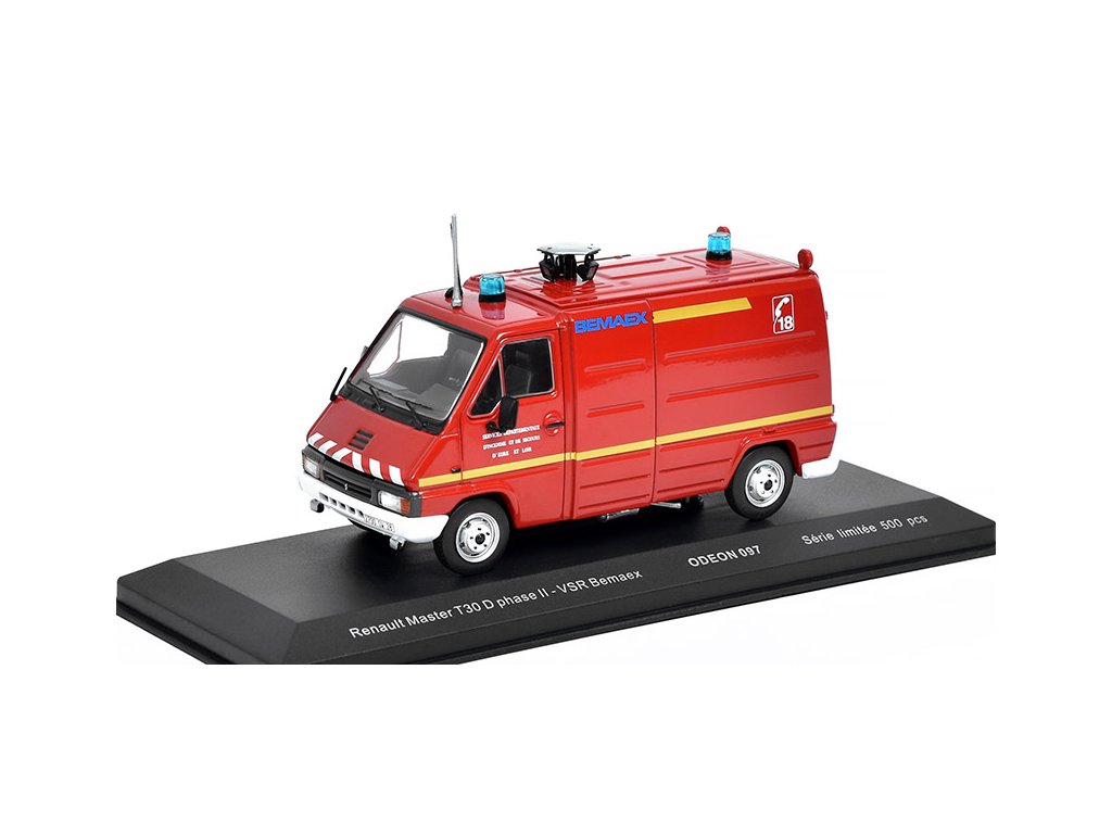 Renault Master T30D VSR Bemaex 1:43 - ODEON Renault Master T 30 VSR - kovový model auta