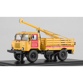 GAZ-66 BM-302 žlutá 1:43 - SSM GAZ 66 BM 302 - kovový model auta