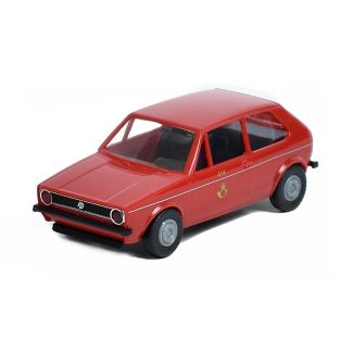 Volkswagen Golf I Pošta Norwey 1:87 - Brekina VW Golf  Post  - model auta 1/87