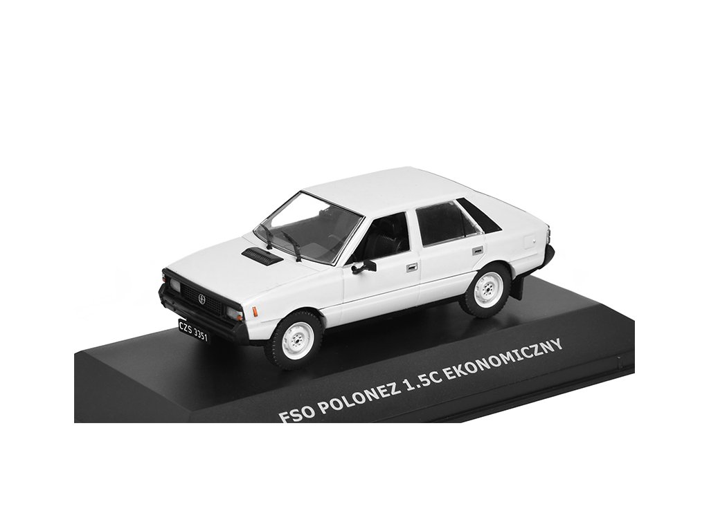 FSO Polonez 1,5C Ekonomiczny 1:43 - DeAgostini Legendy FSO #30 BAZAROVÉ ZBOŽÍ FSO Polonez 1.5 C Ekonomiczny - kovový model auta