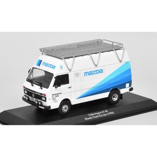 Volkswagen LT40 Mazda Team Europe 1:43 - DeAgostini časopis s modelem VW LT 40 Mazda Team Europe 1990 Asistenční Dodávka - kovový model
