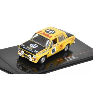 Lada 1600 R #81 VAZ-2101 Acropolis Rally 1977 Brundza / Brum 1:43 - IXO Models Lada 2106 VAZ 1600R No.81 Acropolis Rally 1977 Brundza/Brum - kovový model auta