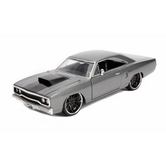 Plymouth Charger 1970 z filmu Fast and Furious 1:24 - Jada Toys Dom's Plymouth Charger Road Runner 1970 z filmu Fast and Furious 8 - kovový model auta