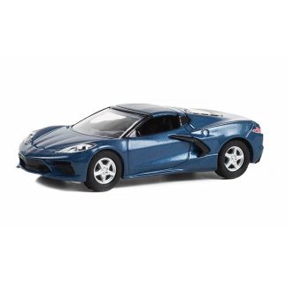 Chevrolet Corvette C8 Stingray 1LT 1:64 - GreenLight Barrett Jackson 11 - Chevrolet Corvette C-8 Stingray 1 LT 2020 - kovový model 1/64