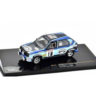 Citroen Visa Chrono #18 Tour de Corse 1983 1:43 - IXO Models Citroen Visa Chrono No.18 Tour de Corse 1983 Coppier / laloz - kovový model auta