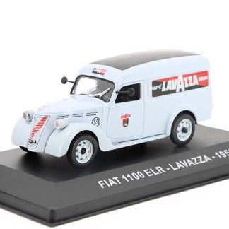 FIAT 1100 ELR Lavazza 1950 1:43 časopis s modelem FIAT 1100 ELR 1950 - kovový model