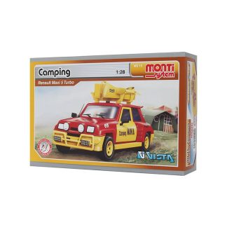 Renault Maxi 5 Turbo Camping - stavebnice 1:28 - Monti System Renault Maxi 5 Turbo Camping 1/28 - Model KIT