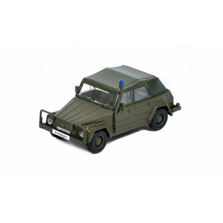 Volkswagen Type 181 Police Military 1979 1:87 - Schuco VW 181 Vojenská Policie - kovový model auta