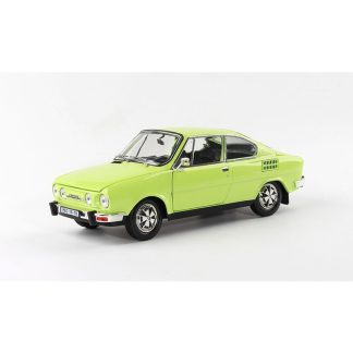 Škoda 110R Coupe 1980 Zelená Lipová 1:18 - Abrex Škoda 110R Coupe 1980 - kovový model auta