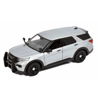 Ford Police Interceptor Utility šedá 1:24 - MOTORMAX Ford Police Interceptor Utility - kovový model auta