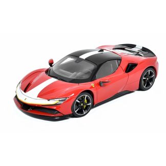 Ferrari SF90 Stradale Asseto Fiorano 2019 1:18 - Bburago Ferrari SF90 Stradale Hybrid Asseto Fiorano - kovový model auta