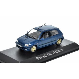Renault Clio Williams 1996 1:43 modrá - NOREV Renault Clio Williams - kovový model auta
