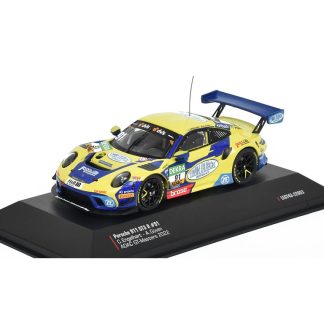 Porsche 911 GT3 R #91 ADAC GT-Masters 2022 Engelhart / Guven 1:43 - IXO Models Porsche 911 GT3 R N91 ADAC GT Masters 2022 Engelhart / Guven - kovový model