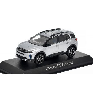 Citroën C5 Aircross 2022 1:43 šedá metalíza - NOREV Citroën C5 Aircross 2022 - kovový model auta