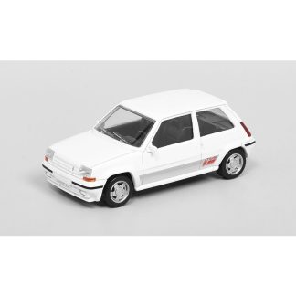 Renault Supercinq GT Turbo bílá 1:43 - NOREV Renault Supercinq GT Turbo - kovový model auta