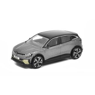 Renault Megane E-Tech 100% Electric 2022 šedá metalíza 1:64 - NOREV Renault Megane E Tech 100% Electric 2022 - kovový model auta 1/64