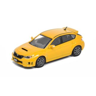 Subaru Impreza WRX STi 2009 LHD žlutá 1:64 - BM Creations Subaru Impreza WRX STi 2009 - kovový model auta
