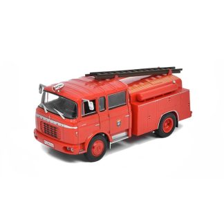 Berliet GAK 17 FTP Hasiči 1:43 - časopis s modelem Berliet GAK17 FTP 1960 - kovový model