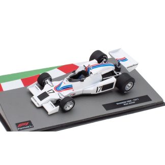 Shadow DN8 1977 Alan Jones 1:43 - Formula 1 Cars časopis s modelem Shadow DN 8 1977 Alan Jones - kovový model auta
