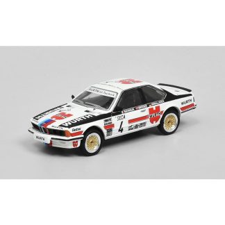 BMW 635 CSi #4 Würth 1984 1:87 - Brekina BMW 635 CSI No.4 Wurth 1984 - sběratelský model auta 1/87