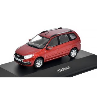 Lada Granta 2 SW 1:43 Autolegendy Rusko - DeAgostini časopis s modelem #24 Lada Granta II SW - kovový model auta